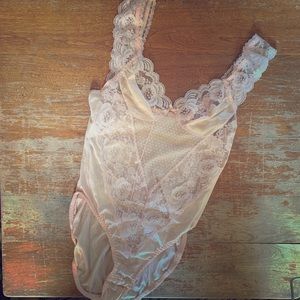 Vintage lingerie bodysuit